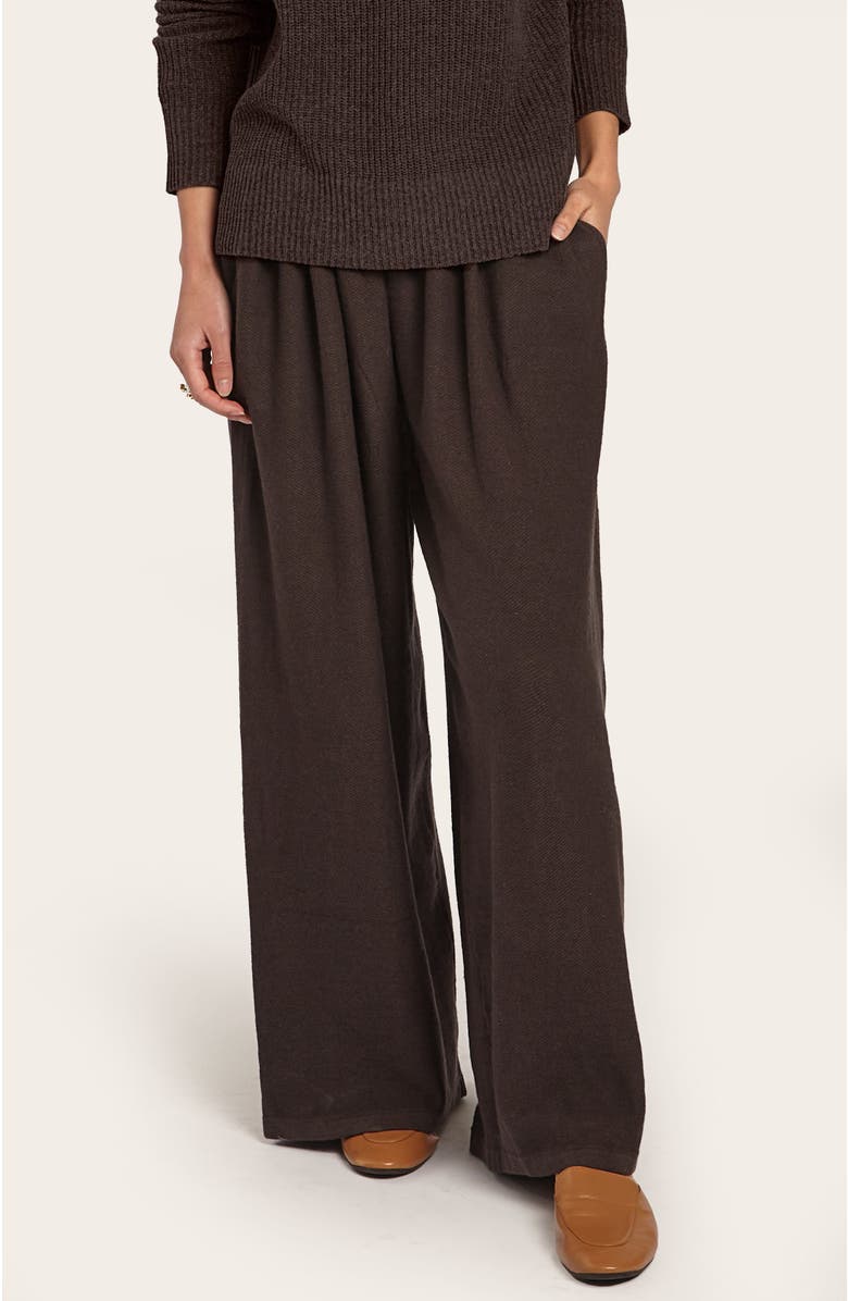 oyun Misu Linen Wide Leg Pants, Main, color, 