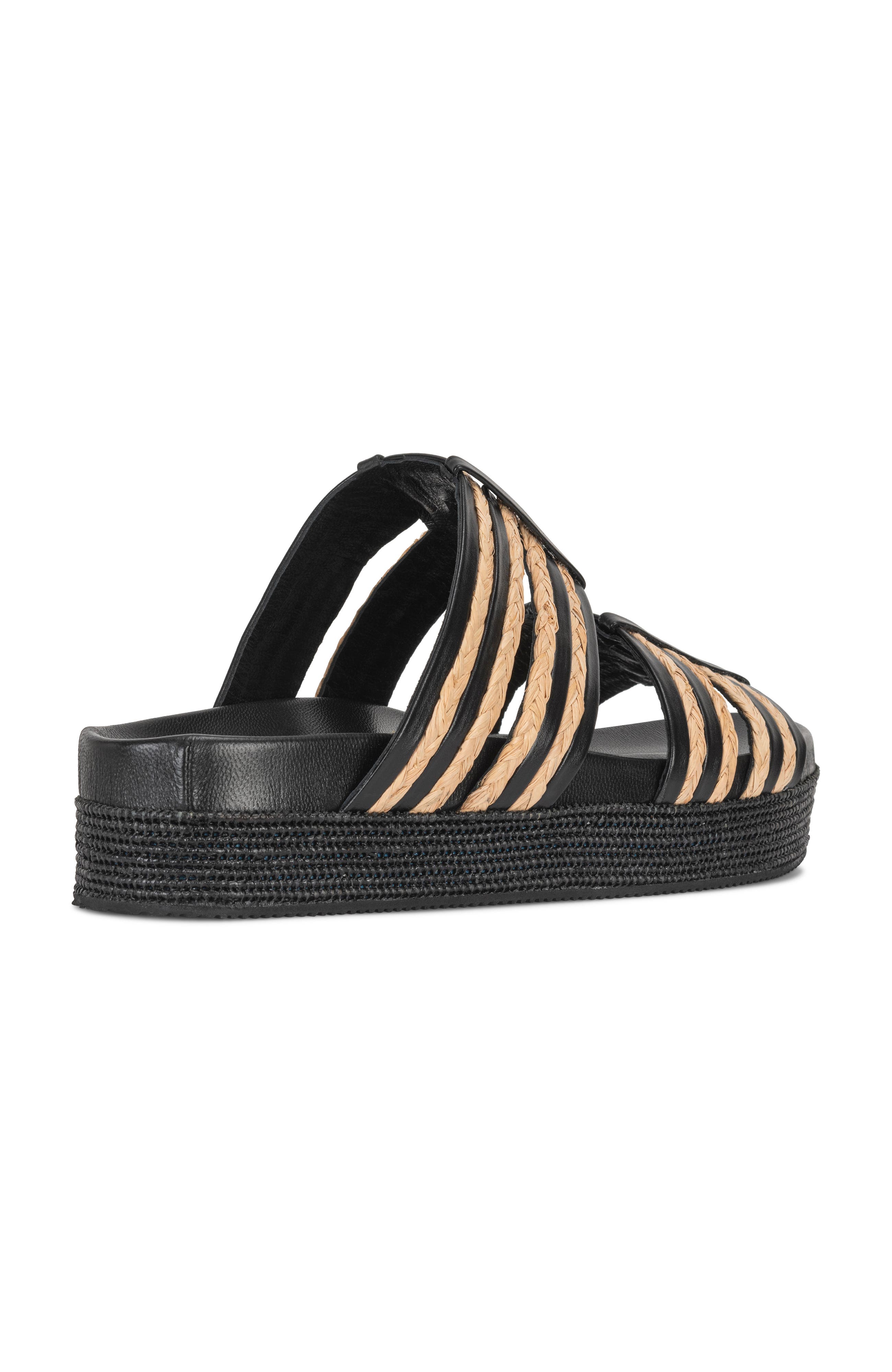 Chris Donovan Footwear Sunny Sandal, Alternate, color, Black