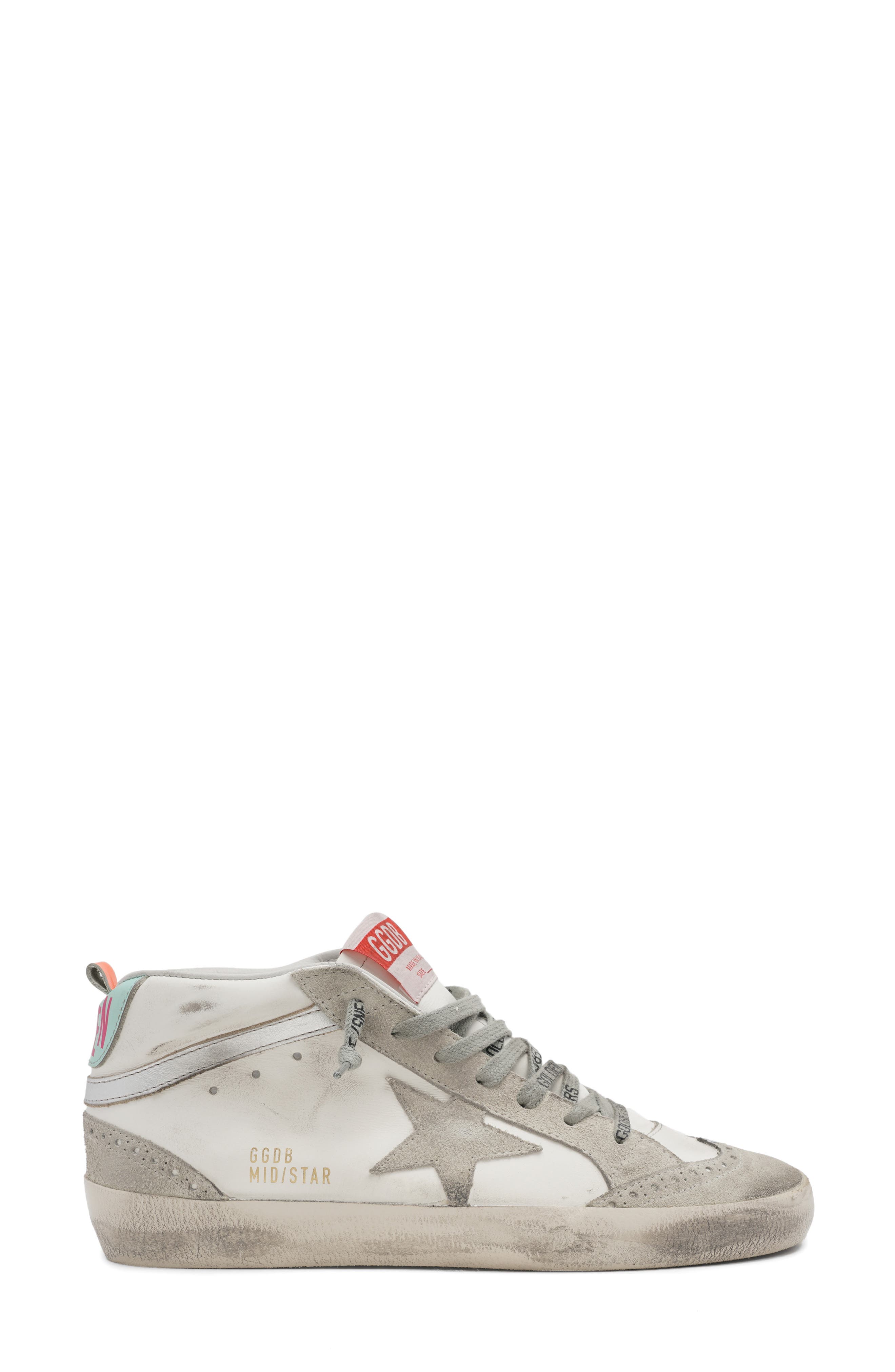 Golden Goose Mid Star Sneaker, Main, color, 