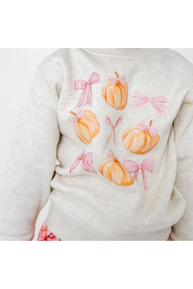Pumpkin Sweatshirt, Alternate, color, Natural