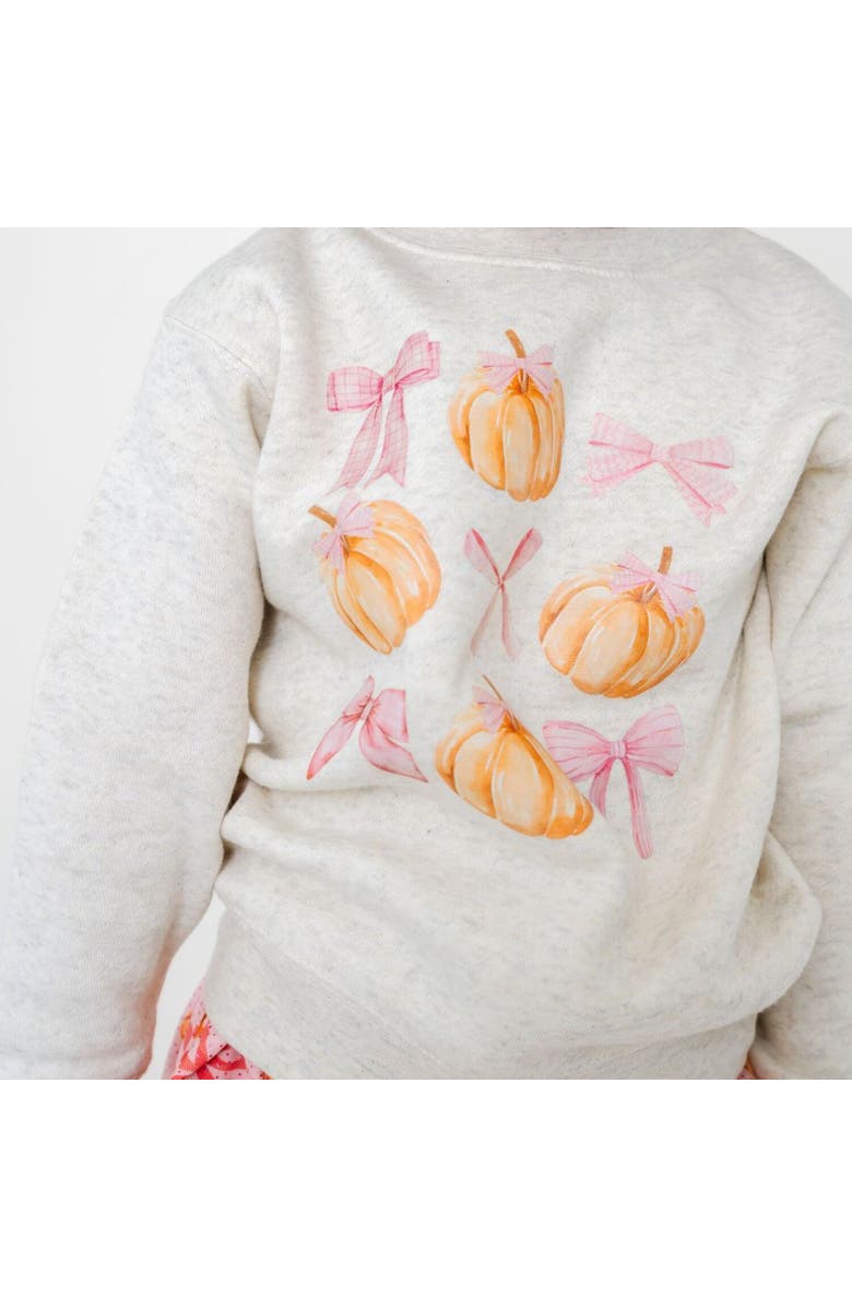 Sweet Wink Pumpkin Sweatshirt, Alternate, color, Natural