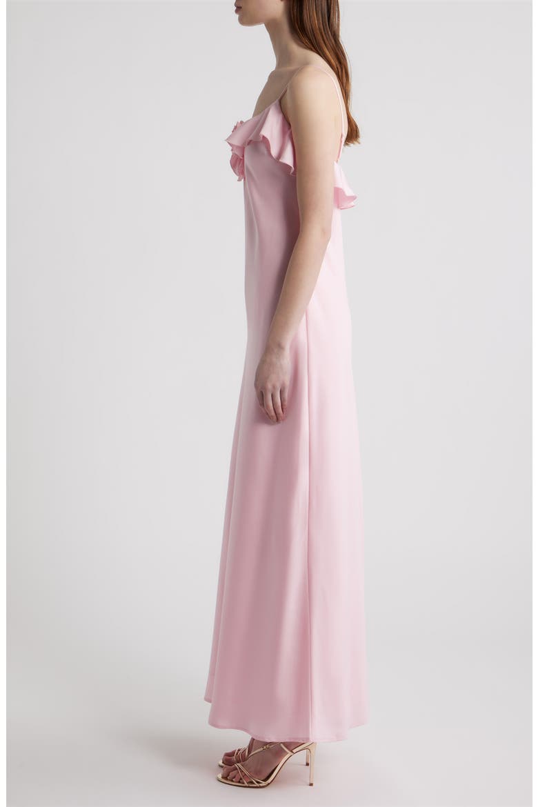Ianthe Ruffle Gown, Alternate, color, BABY PINK