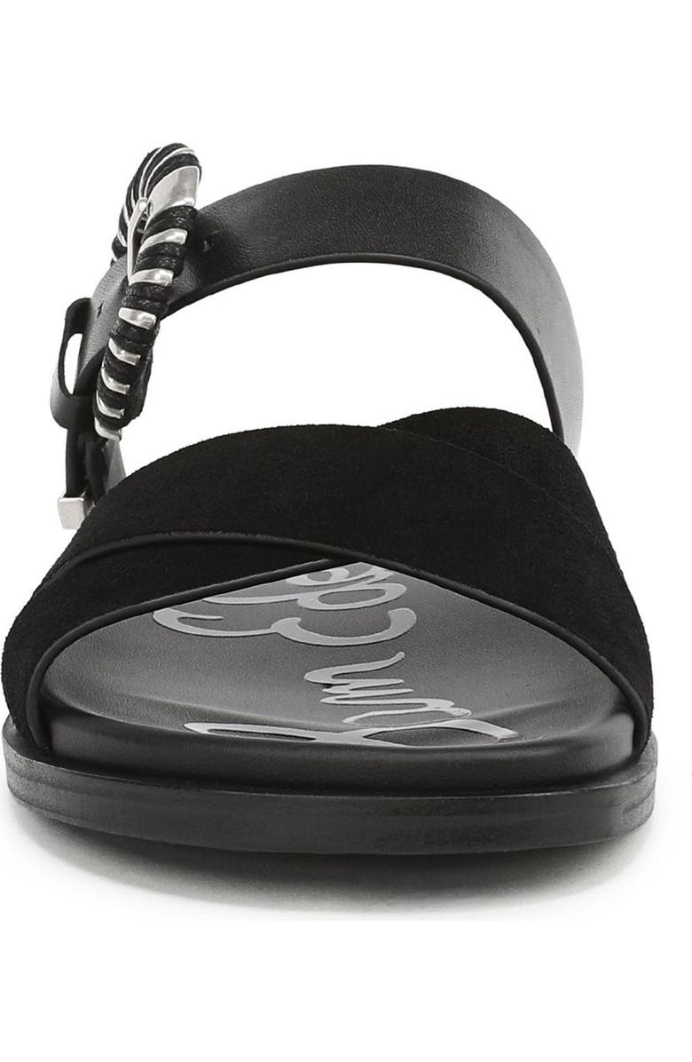 Sam Edelman Lucy Buckle Strap Sandal, Alternate, color, Black