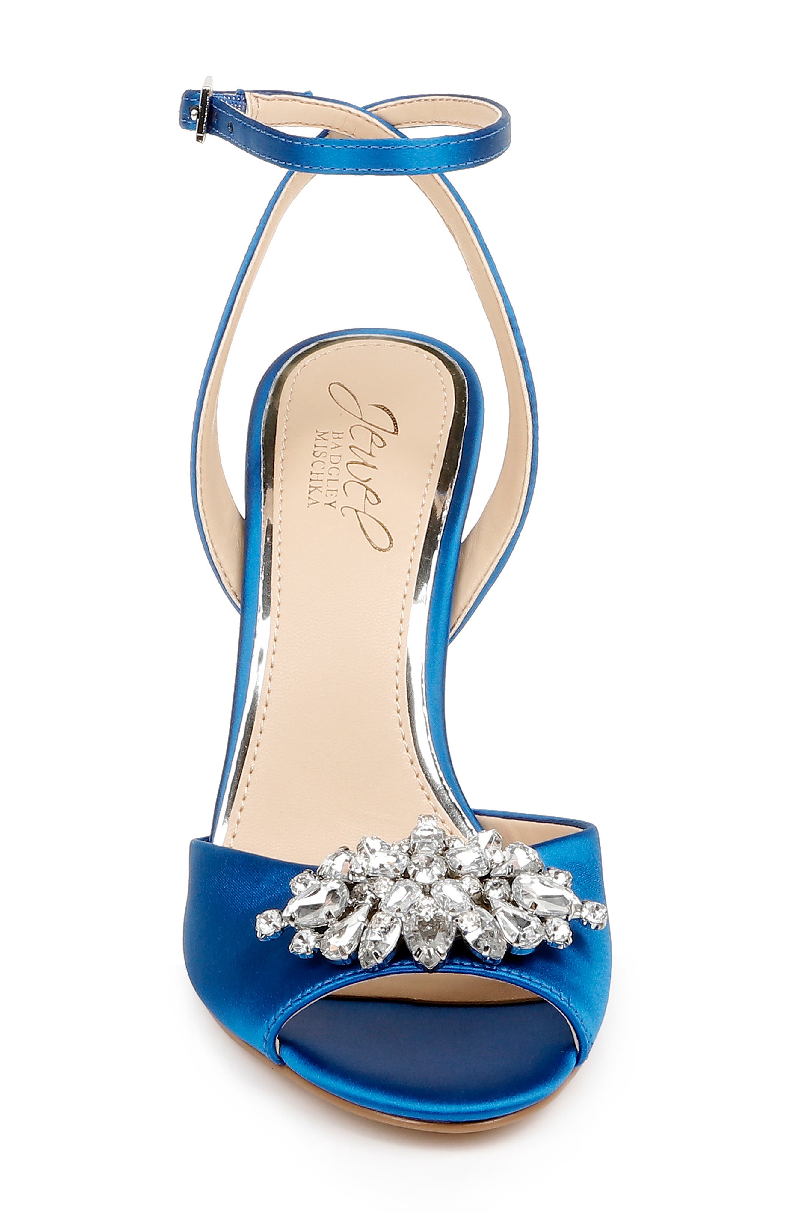 Jewel Badgley Mischka Jessa Sandal, Alternate, color, 