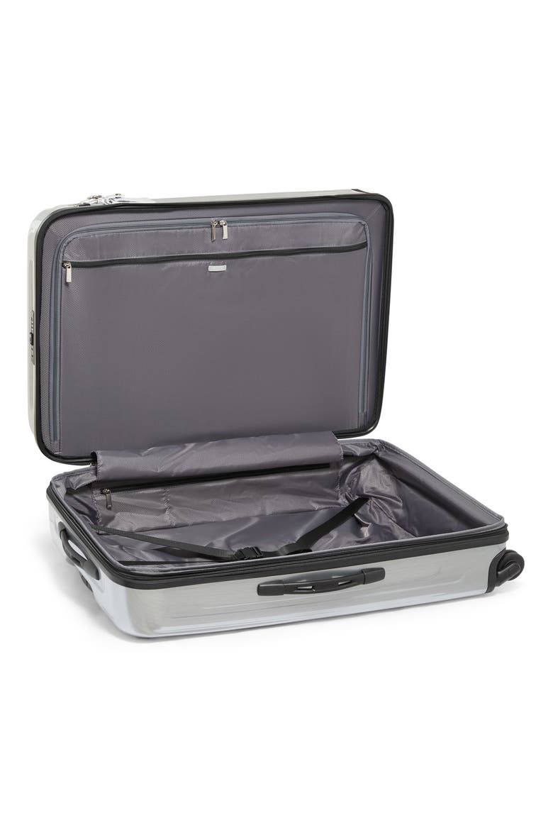 V4 Collection 28-Inch Extended Trip Expandable Spinner Packing Case, Alternate, color, SILVER