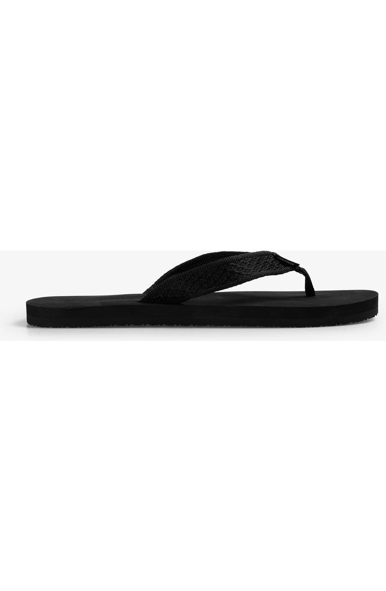 Scalpers Patterned Flip Flop, Main, color, Black