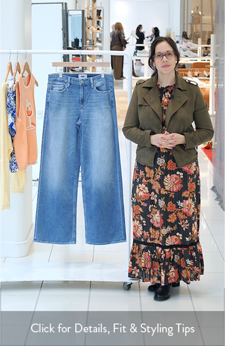 Tatum High Waist Wide Leg Jeans, sales video thumbnail