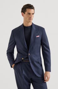 Brunello Cucinelli Chevron blazer