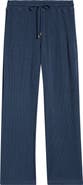 Daniel Buchler Ribbed Drawstring Pajama Pants