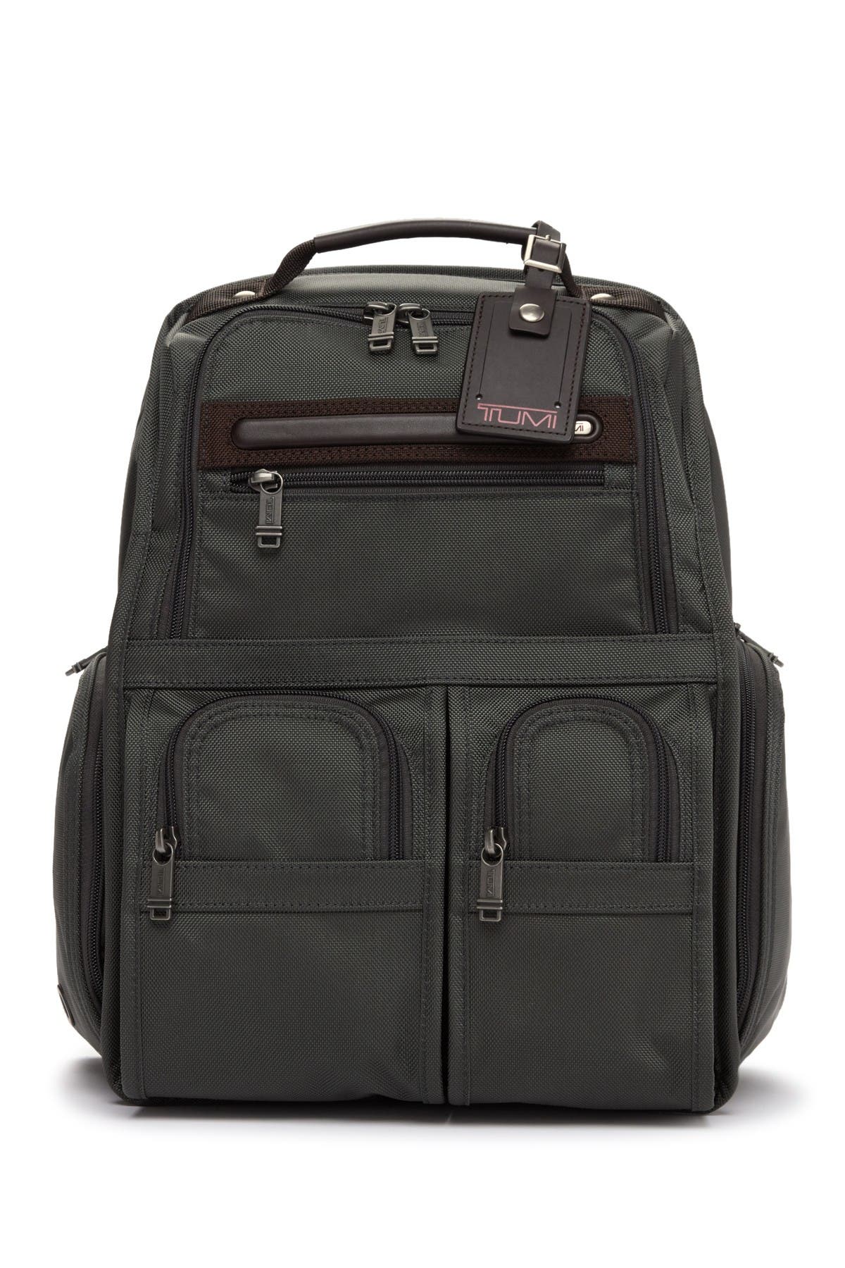 TUMI Compact Nylon Laptop Brief Pack, Alternate, color, 