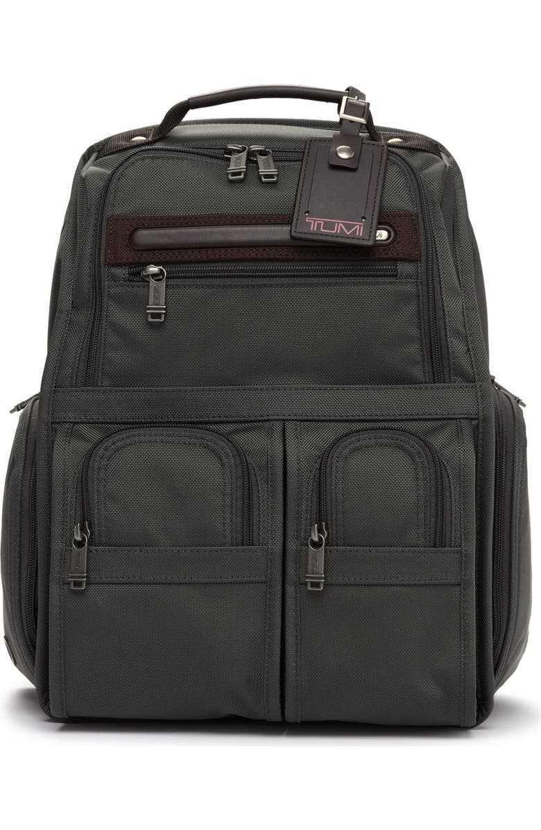 TUMI Compact Nylon Laptop Brief Pack, Alternate, color,