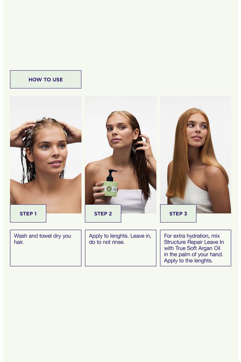 Structure Repair Leave-In Hair Cream, Alternate, color, NO COLOR