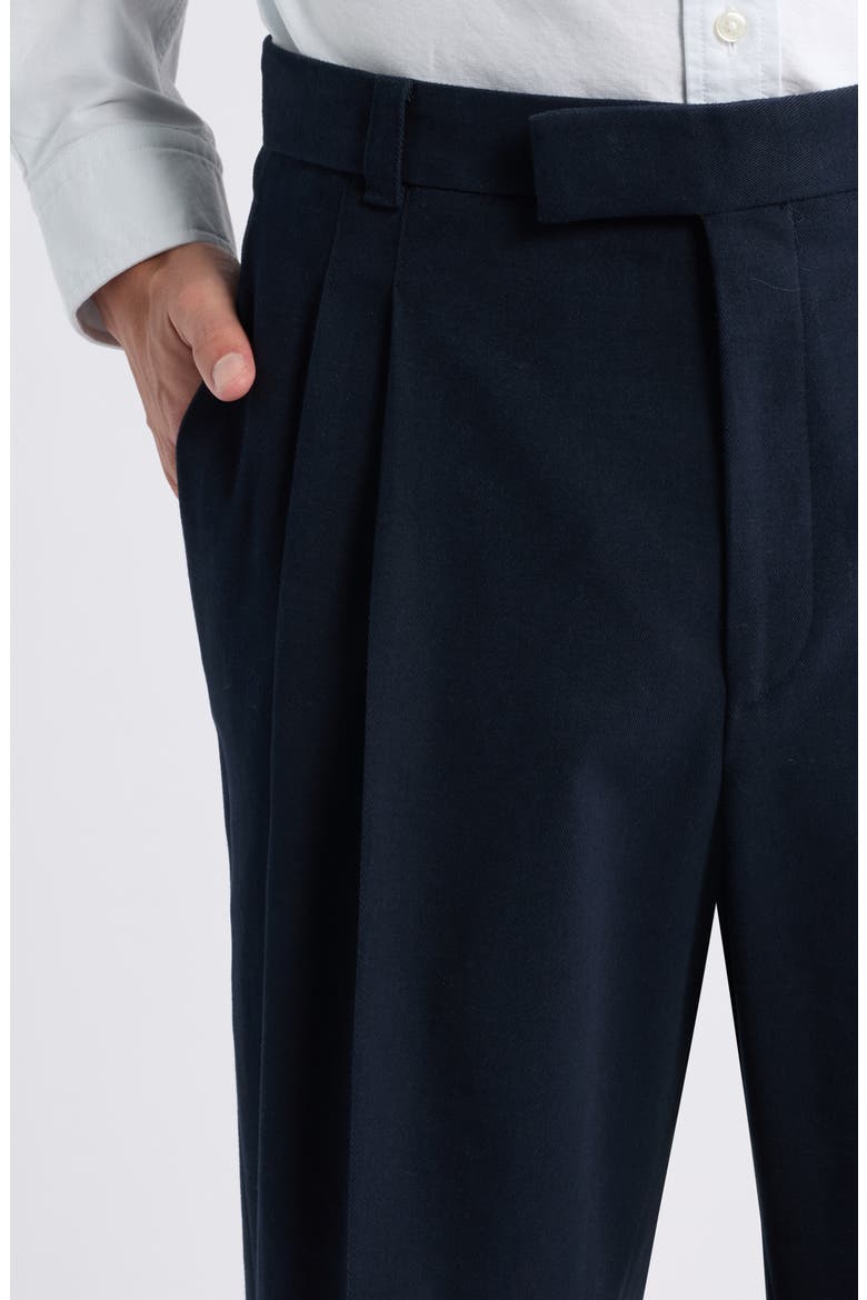 Stretch Cotton Pants, Main, color, DARK BLUE