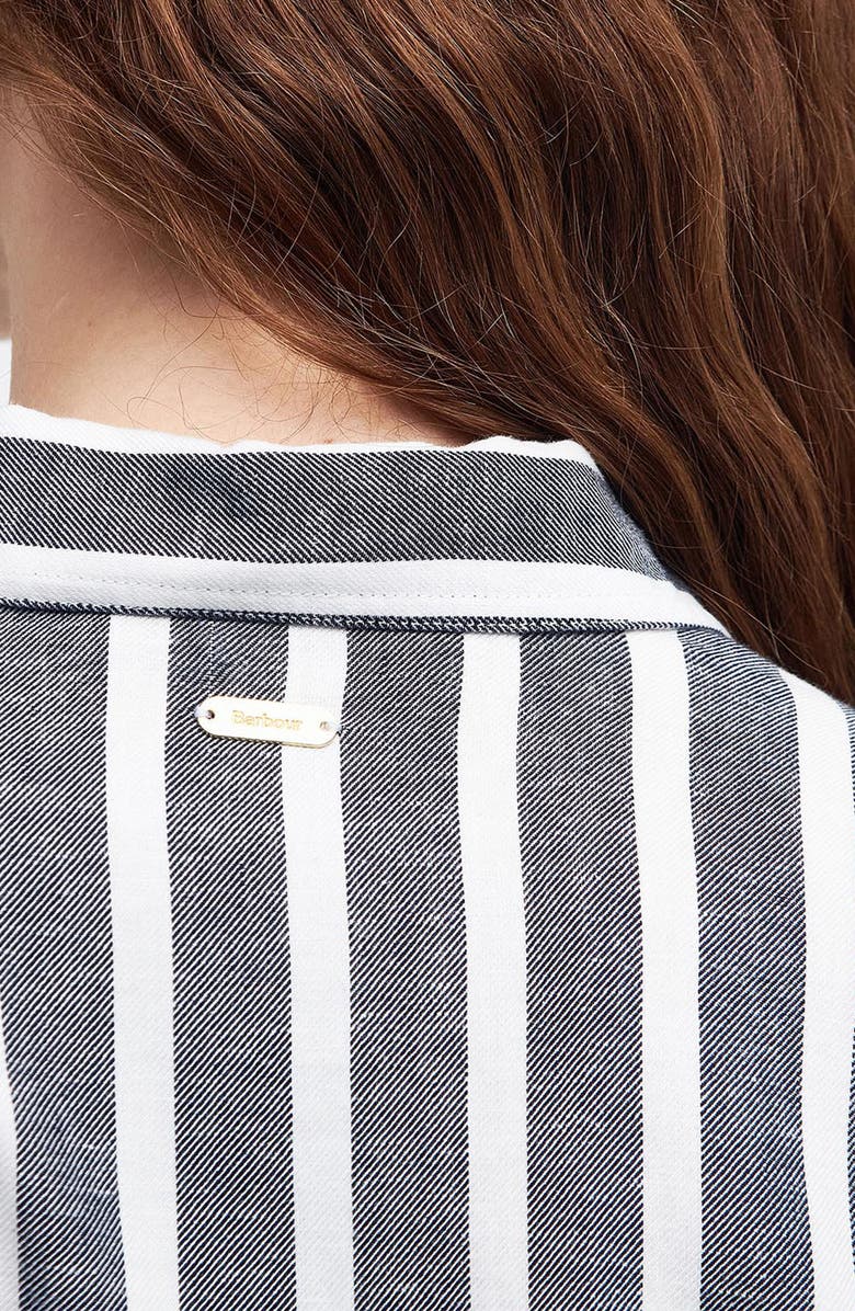 Barbour Annalise Stripe Long Sleeve Shirtdress, Alternate, color,