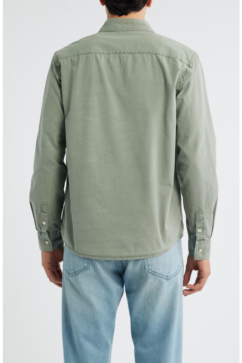 Pac Organic Cotton Button-Up Shirt, Alternate, color, JADE