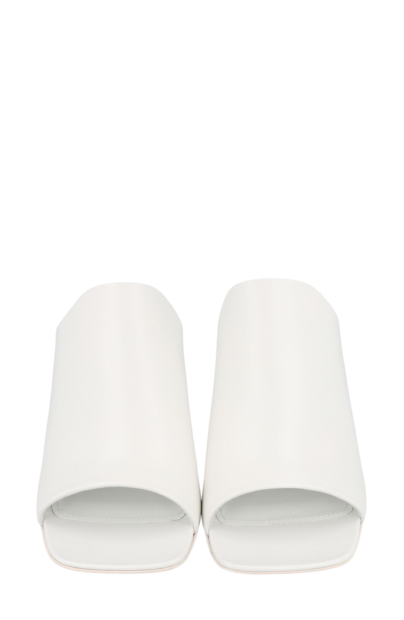 FERRAGAMO Era Slide Sandal, Alternate, color, White White