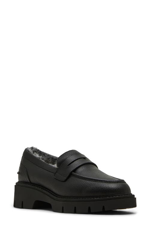 Blondo Kimora Waterproof Platform Penny Loafer In Black