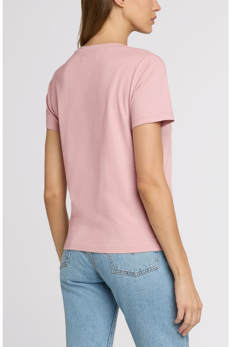 The Organic Cotton Crew Tee, Alternate, color, Petal