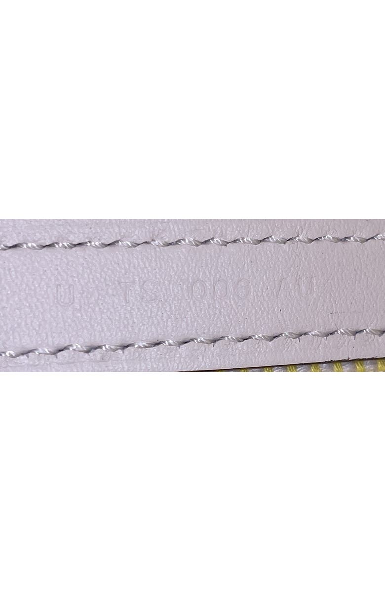 Pre-Owned Hermes Cabas H en Biais Tote Canvas with Leather 27, Alternate, color, Lime