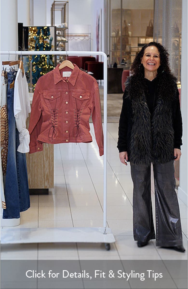 The Naomi Denim Trucker Jacket, sales video thumbnail