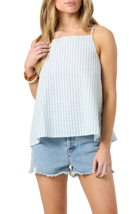 Martina Stripe Cotton Camisole