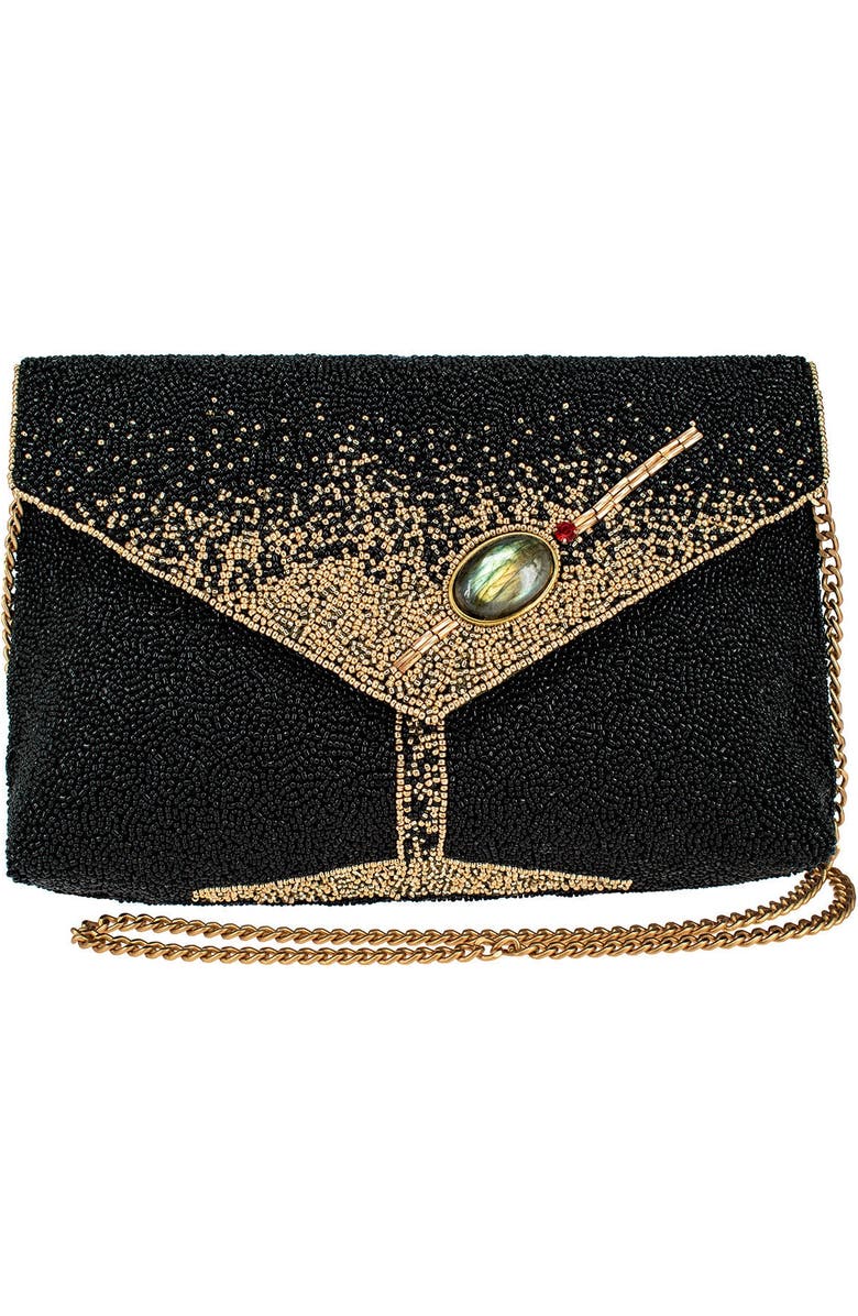 Mary Frances Accessories Olive You Crossbody Handbag, Main, color, Black