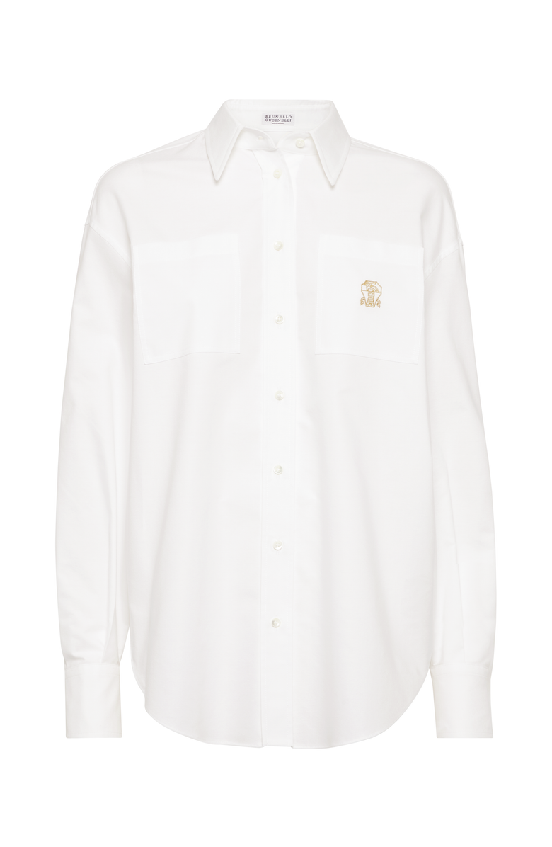 Brunello Cucinelli Shirt with logo, Main, color, 
