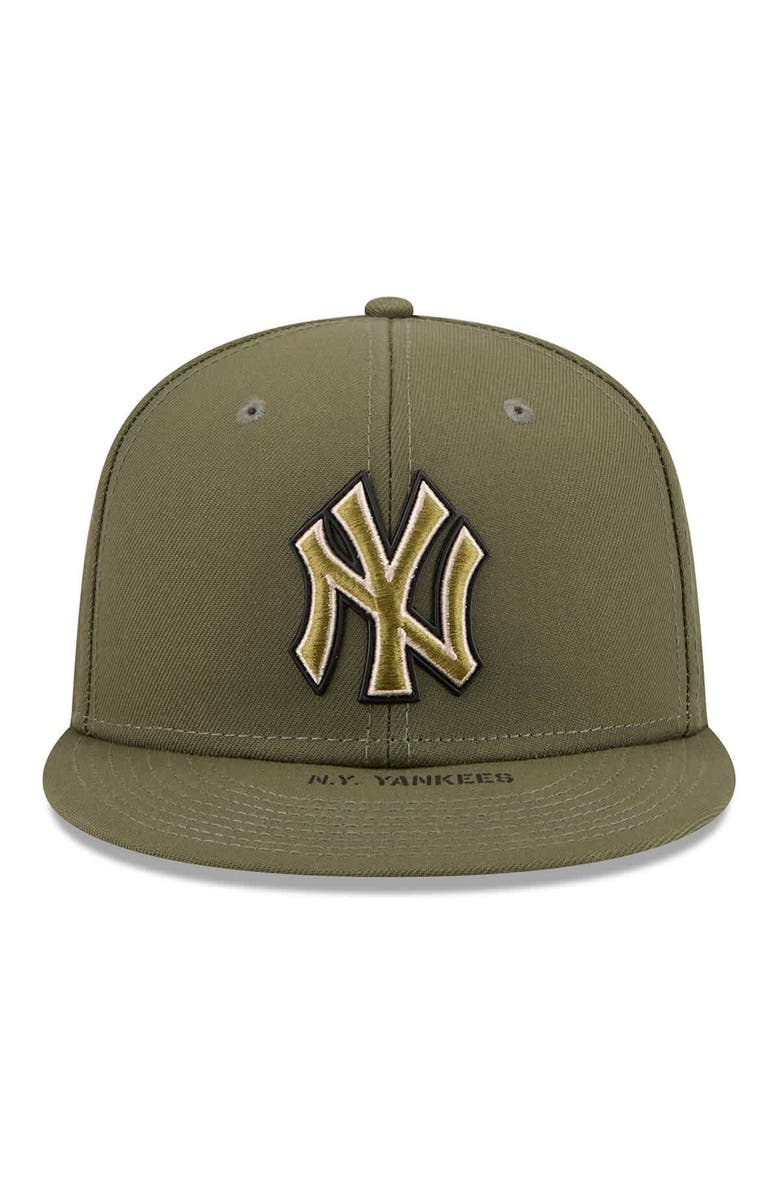 New Era Men's New Era  Olive New York Yankees 2026 Armed Forces Day 59FIFTY Fitted Hat, Alternate, color, Olive