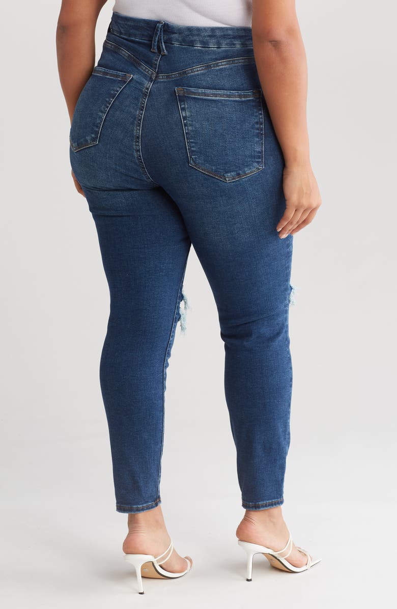 Good American Always Fits Good Leg Jeans, Alternate, color,