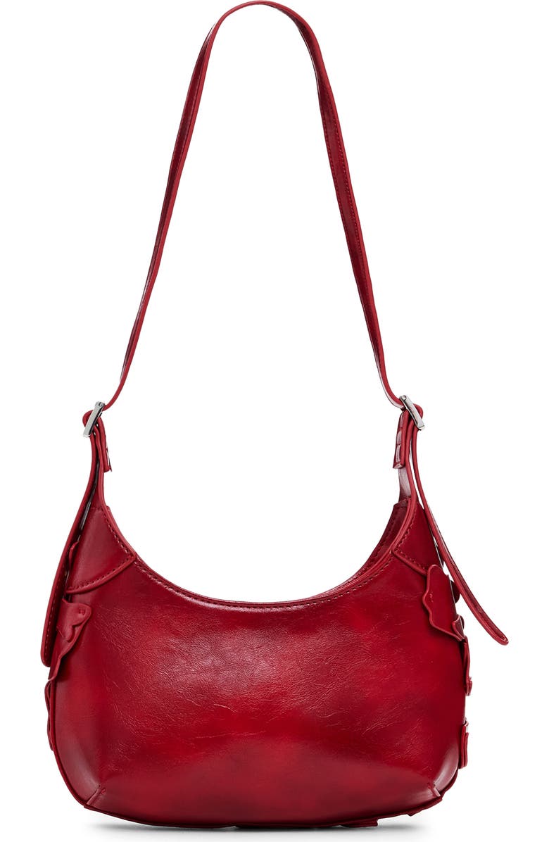 Desigual Faux Leather Shoulder Bag, Alternate, color, Red