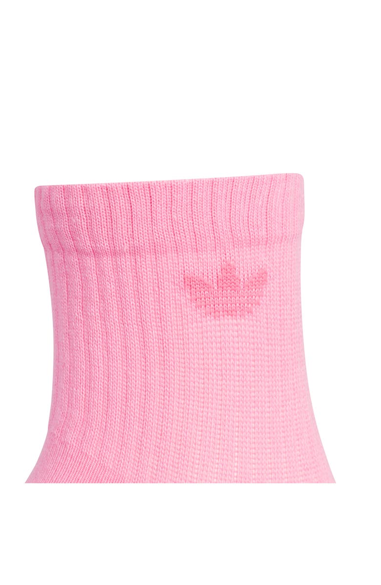 adidas Gender Inclusive Assorted 3-Pack Original Trefoil Crew Socks, Alternate, color, 
