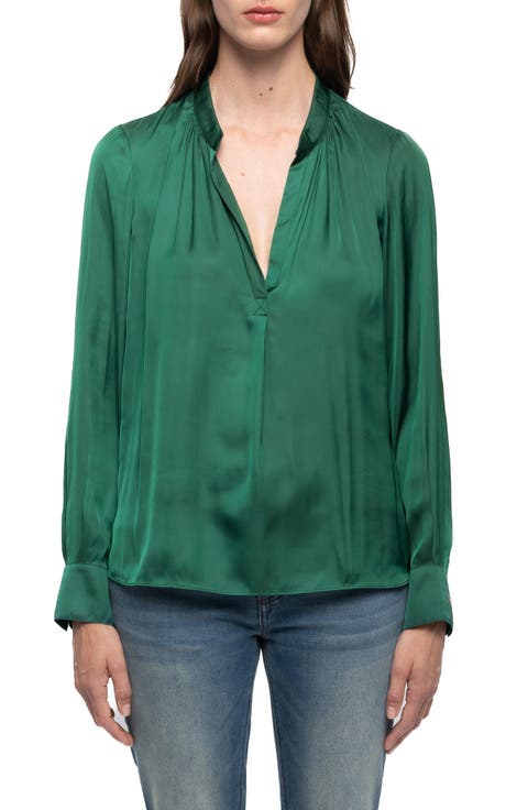 Tink Satin Blouse