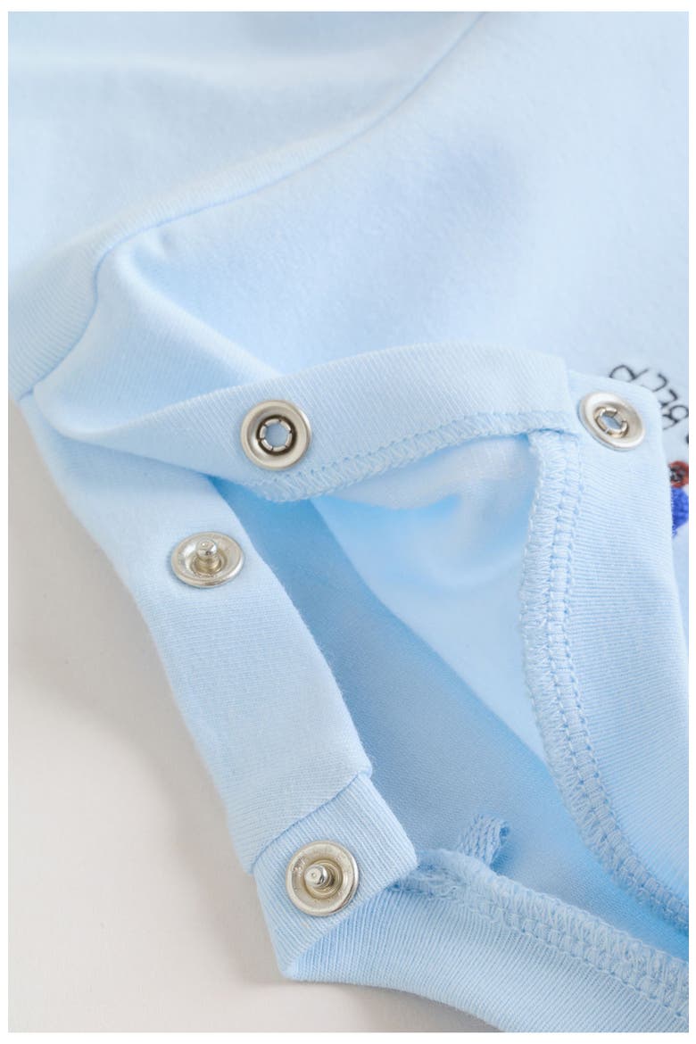 Car Long Sleeve T-Shirt & Pants Set, Alternate, color, BLUE