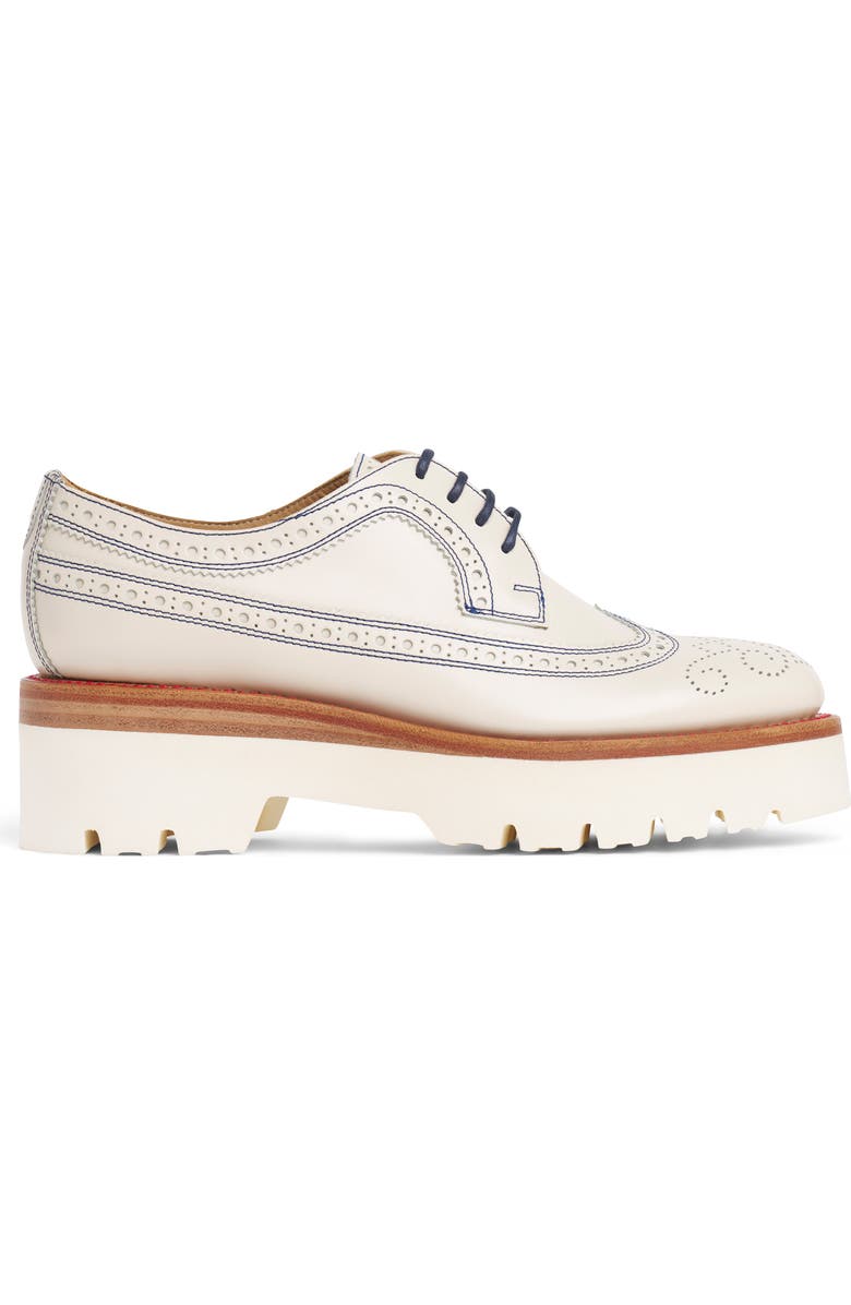 The Office of Angela Scott Miss Lucy Wingtip Platform Derby, Alternate, color,