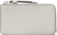 Tory Burch Romy Leather Zip Card Case