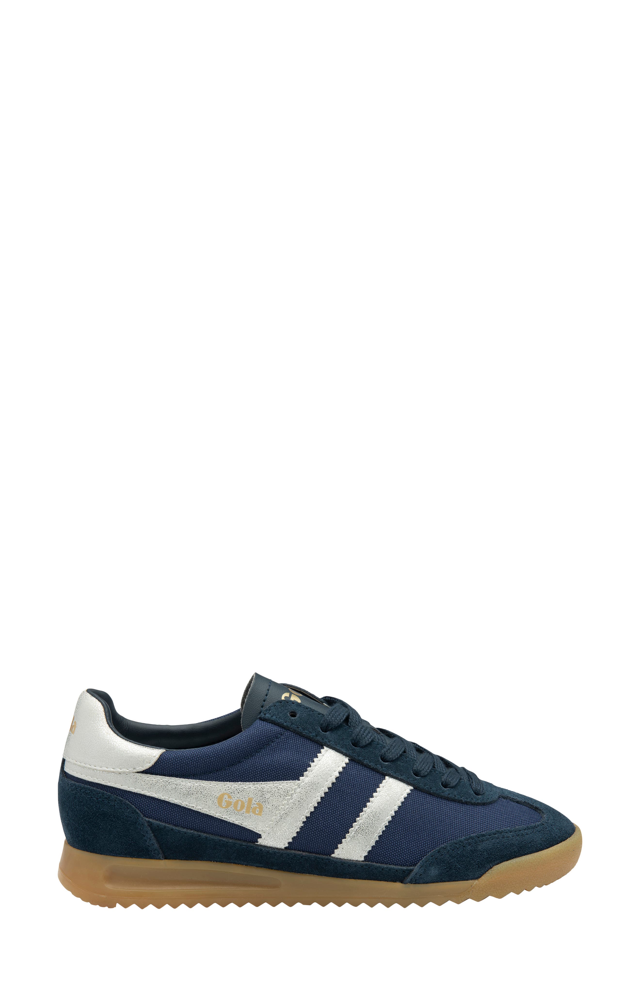 Gola Tornado Sneaker, Alternate, color, Navy/ Silver