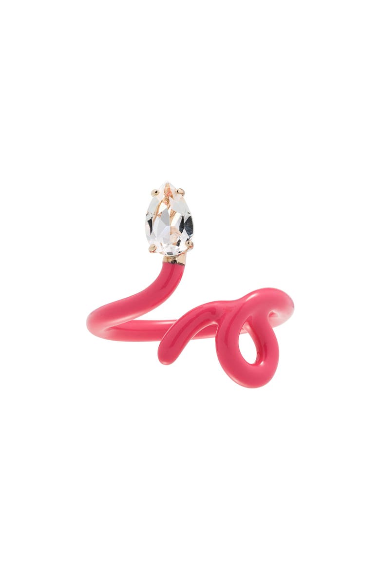 Baby Vine Tendril Ring, Main, color, PINK
