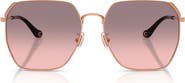 COACH 60mm Gradient Square Sunglasses