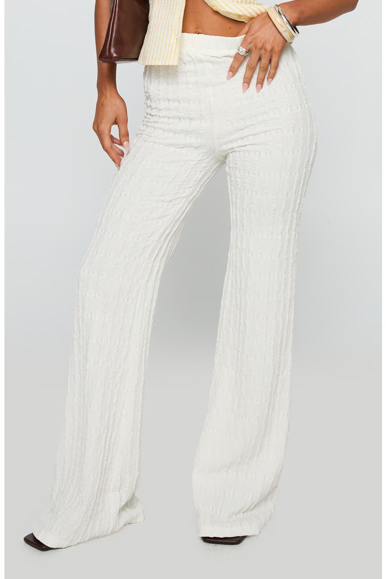 Leisure State Wide Leg Pants, Main, color, WHITE