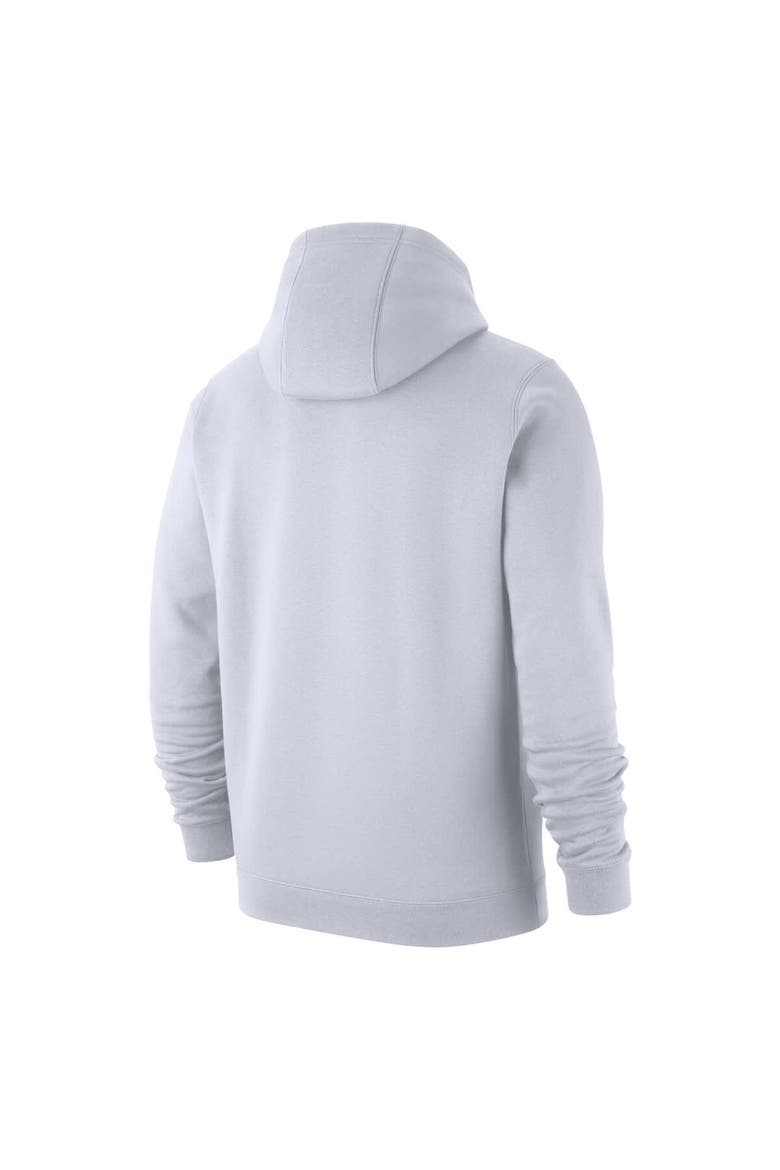 Men's Nike White Colorado Buffaloes Coach Prime Club Fleece Hoodie, Alternate, color, White