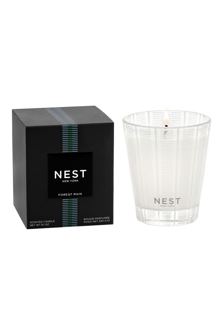 Forest Rain Classic Candle, Main, color, NO COLOR