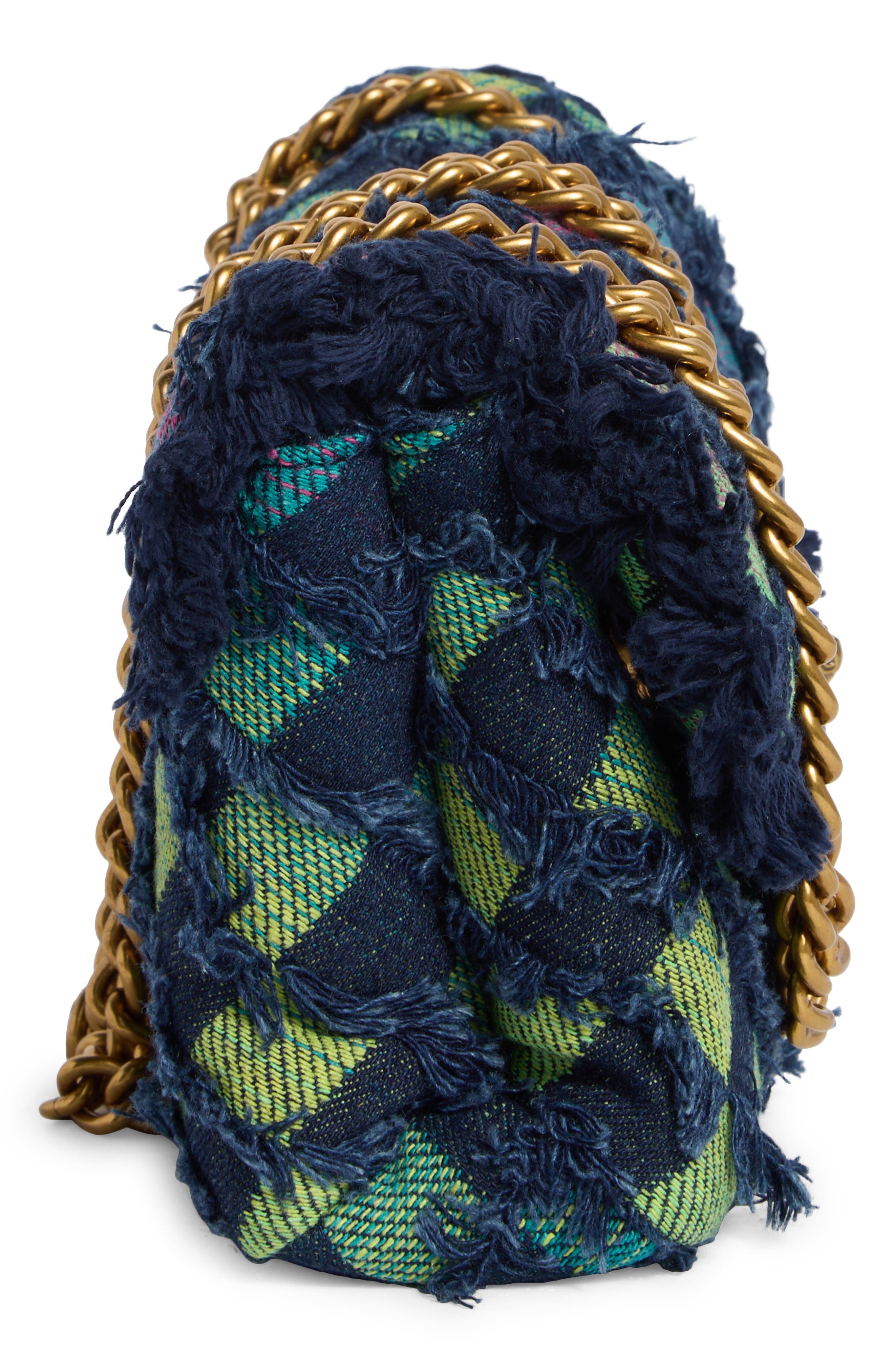 Kurt Geiger London Mini Brixton Shoulder Bag, Alternate, color, Open Blue