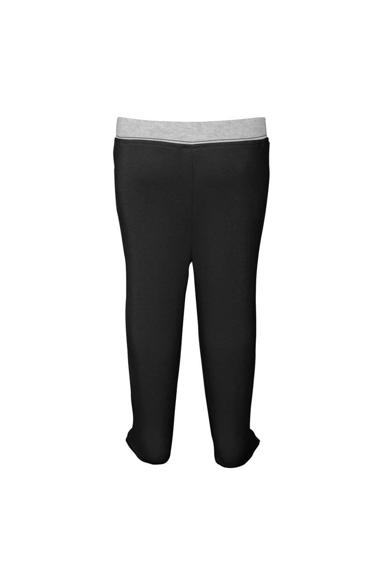 Outerstuff Newborn & Infant White/Black Brooklyn Nets Three-Piece Dream Team Long Sleeve Bodysuit Cuffed Knit Hat & Footed Pants Set, Alternate, color, White