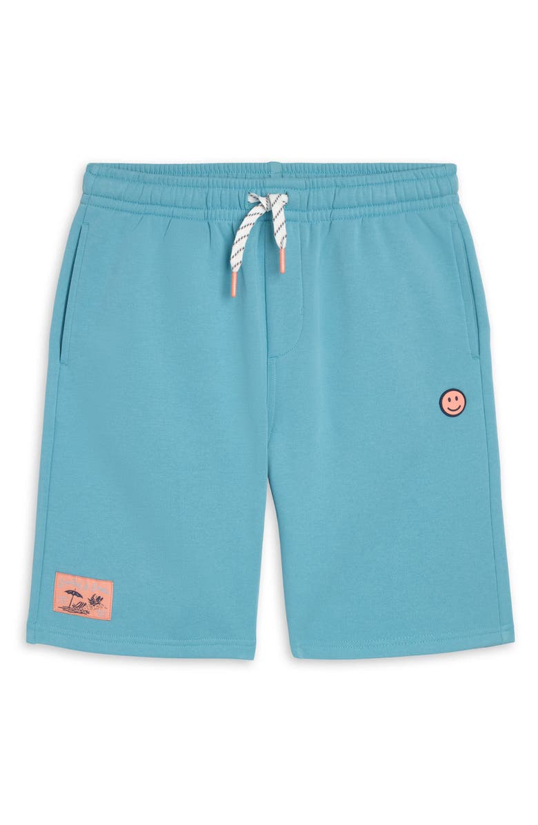 Scotch & Soda Kids' Knit Shorts, Main, color, Milky Blue