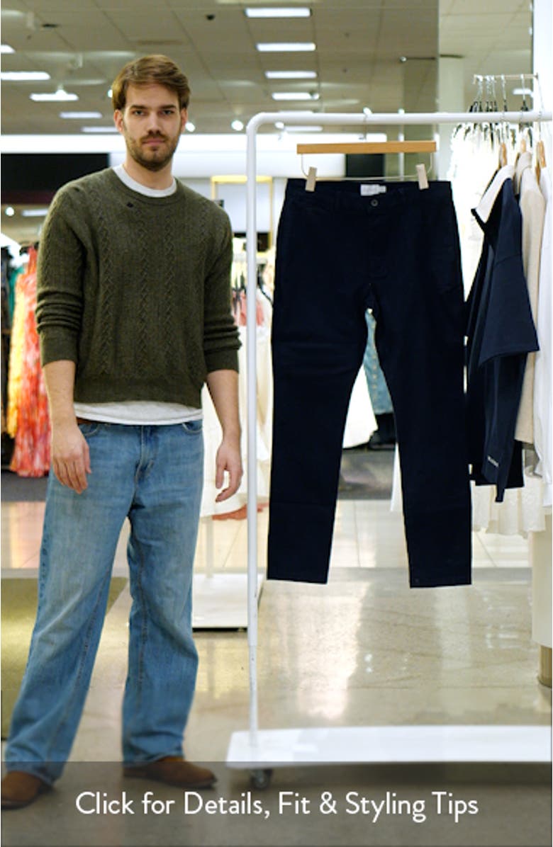 Skinny Stretch Cotton Chinos, sales video thumbnail