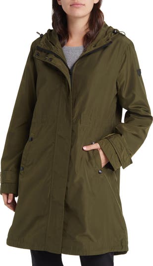 Sam Edelman Storm Hooded Rain Jacket Nordstrom