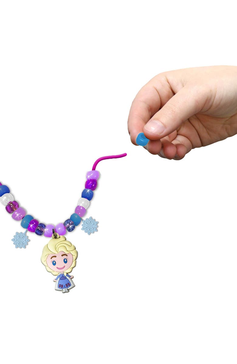 Disney Frozen II DIY Necklace Activity Set with Charms & Beads, Kids Ages 3+, Alternate, color,
