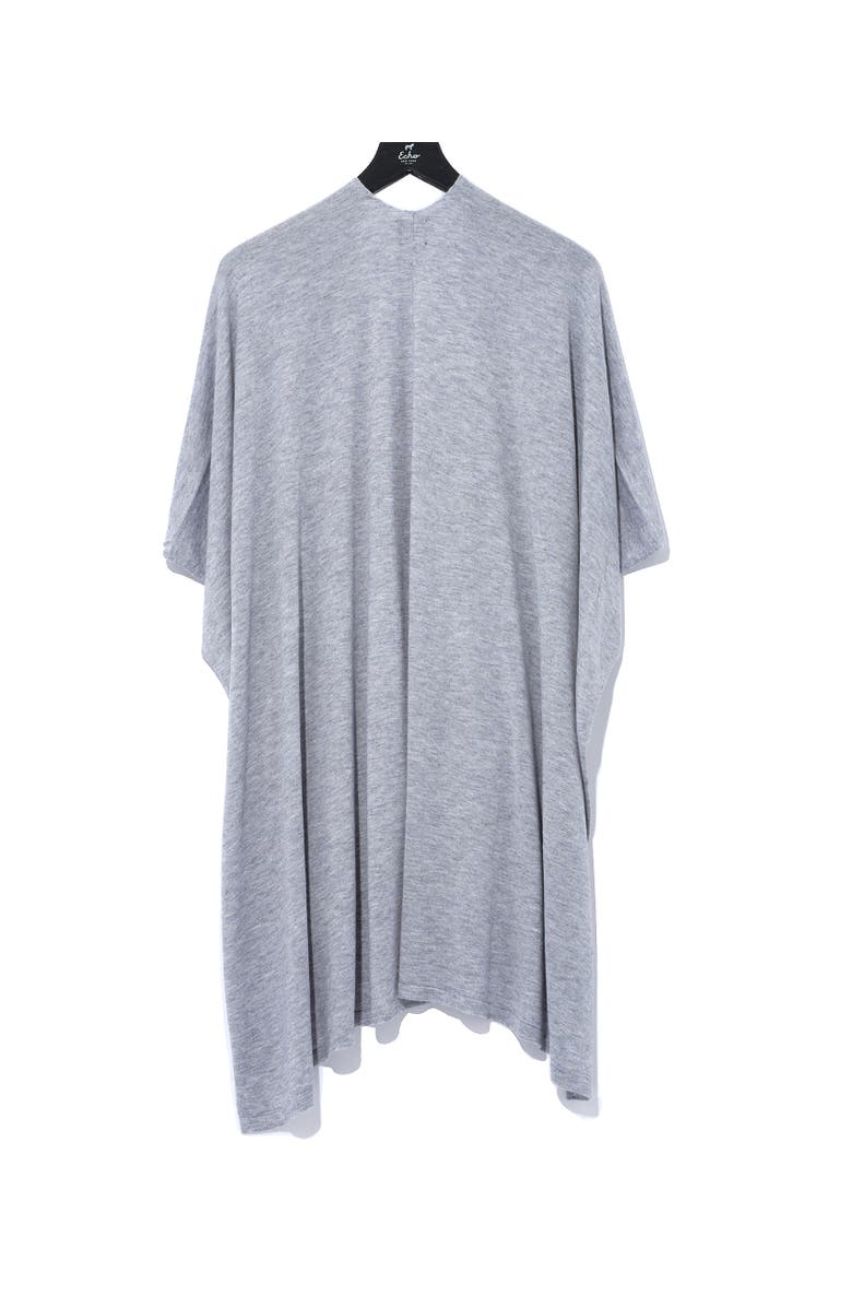 Echo Essentials Ruana, Alternate, color, Grey Heather