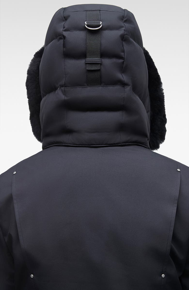 Moose Knuckles Baltic Down Parka with Genuine Shearling Trim, Alternate, color, 