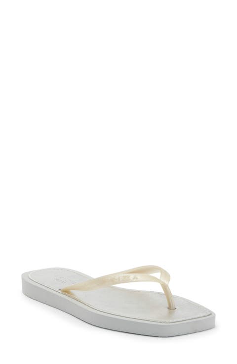 Metallic Flip Flop